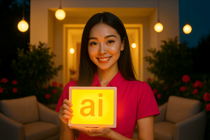 AI innovation and research illustration